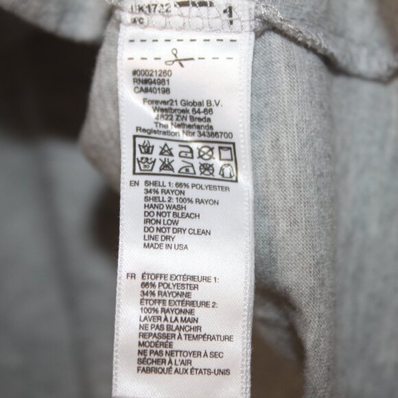 FOREVER 21 LOT 3 SHIRT TOP LEGGINGS SZ LARGE KNIT SEQUIN AZTEC SNOWFLAKE WOMENS - Picture 8 of 13